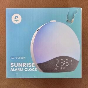 Sunrise Alarm Clock with LED Display